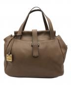 MAURO GOVERNAマウロゴヴェルナ）の古着「トートバッグ」｜ブラウン