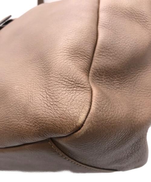 MAURO GOVERNA（マウロゴヴェルナ）MAURO GOVERNA (マウロゴヴェルナ) トートバッグ ブラウンの古着・服飾アイテム