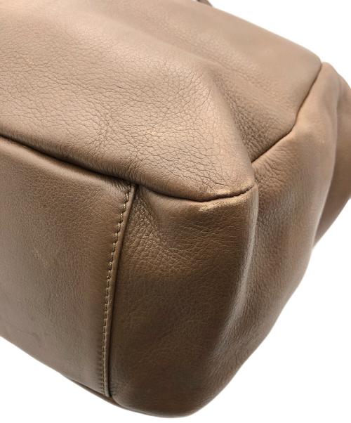 MAURO GOVERNA（マウロゴヴェルナ）MAURO GOVERNA (マウロゴヴェルナ) トートバッグ ブラウンの古着・服飾アイテム