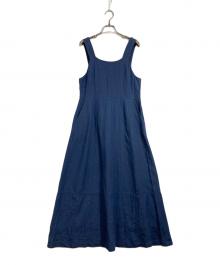 SALT+（ソルトプラス）の古着「ノースリーブワンピース」｜インディゴ
