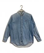 POLO COUNTRYポロカントリー）の古着「デニムシャツ」｜スカイブルー