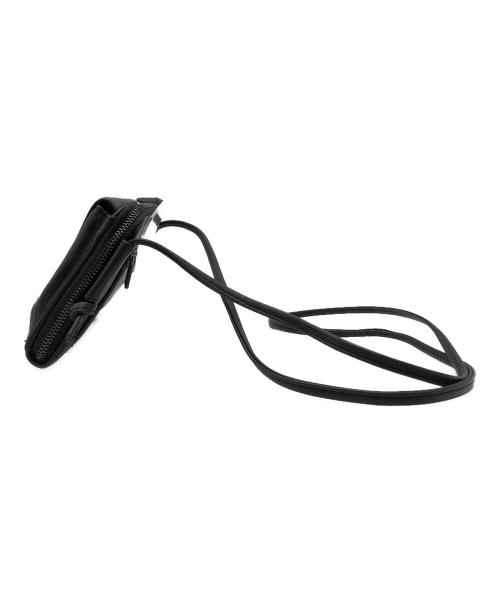 ear PAPILLONNER（イアパピヨネ）ear PAPILLONNER (イアパピヨネ) ショルダーウォレット ブラックの古着・服飾アイテム