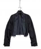 COMME des GARCONSコムデギャルソン）の古着「インサイドアウトデニムジャケット」｜ネイビー