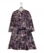Leilianレリアン）の古着「長袖ワンピース」｜パープル
