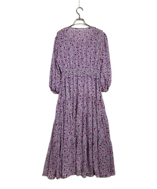 JILL STUART（ジルスチュアート）JILL STUART (ジルスチュアート) 総柄ワンピース パープル サイズ:2の古着・服飾アイテム