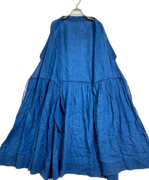nest Robe（ネストローブ）nest Robe (ネストローブ) リネンワンピース インディゴ サイズ:Freeの古着・服飾アイテム