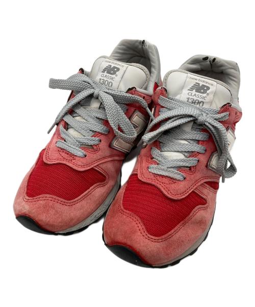 NEW BALANCE（ニューバランス）NEW BALANCE (ニューバランス) 1300ローカットスニーカー レッド サイズ:26cmの古着・服飾アイテム