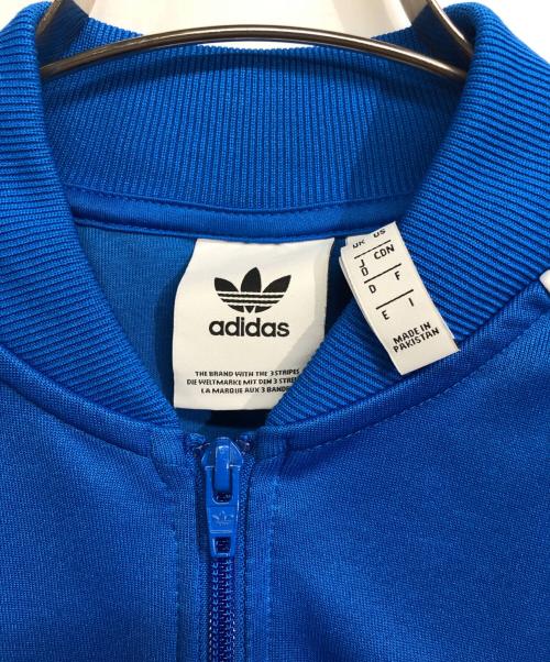 adidas Originals（アディダスオリジナル）adidas originals (アディダスオリジナル) トラックジャケット ブルーの古着・服飾アイテム
