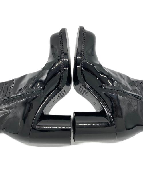 Maison Margiela（メゾンマルジェラ）Maison Margiela (メゾンマルジェラ) エナメルブーツ ブラック サイズ:37の古着・服飾アイテム