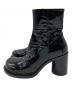 Maison Margiela (メゾンマルジェラ) エナメルブーツ ブラック サイズ:37：23000円