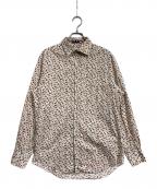 PAUL SMITHポールスミス）の古着「花柄シャツ」｜ベージュ×レッド