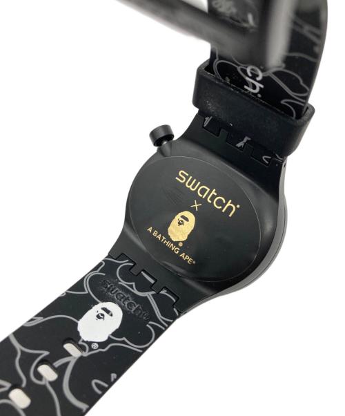 SWATCH（スウォッチ）SWATCH (スウォッチ) A BATHING APE (ア ベイシング エイプ) リストウォッチの古着・服飾アイテム