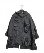 DIESELディーゼル）の古着「ナイロンモンズコート」｜ブラック