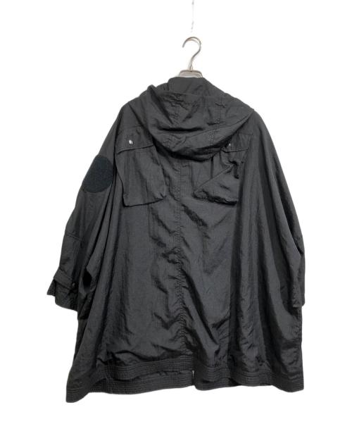 DIESEL（ディーゼル）DIESEL (ディーゼル) ナイロンモンズコート ブラック サイズ:XXSの古着・服飾アイテム