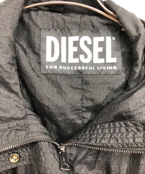 DIESEL（ディーゼル）DIESEL (ディーゼル) ナイロンモンズコート ブラック サイズ:XXSの古着・服飾アイテム