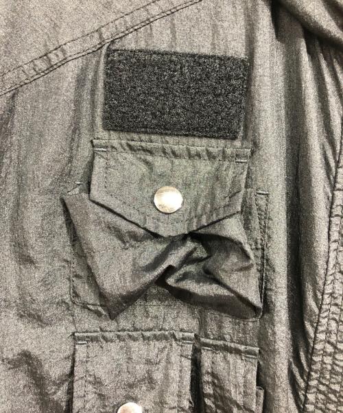 DIESEL（ディーゼル）DIESEL (ディーゼル) ナイロンモンズコート ブラック サイズ:XXSの古着・服飾アイテム