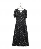 Deicyデイシー）の古着「ヴィンテージチェリーワンピース」｜ブラック