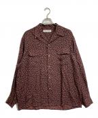 WACKO MARIAワコマリア）の古着「レオパード柄ハワイアンシャツ」｜ブラック×ブラウン