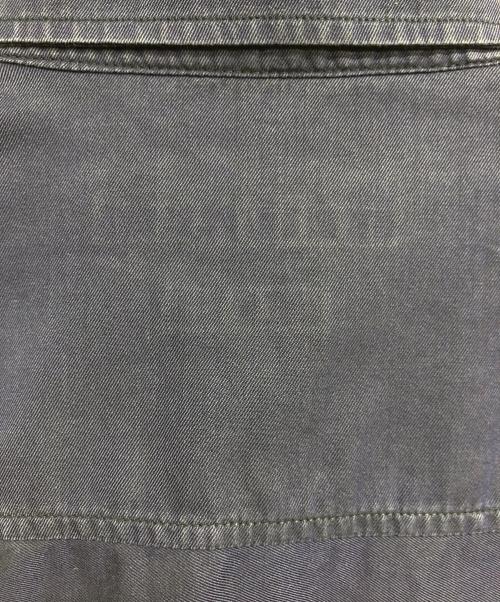 GUCCI（グッチ）GUCCI (グッチ) ダブルポケット半袖シャツ ネイビー サイズ:38/15の古着・服飾アイテム