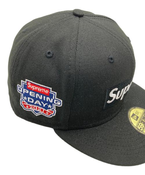 SUPREME（シュプリーム）Supreme (シュプリーム) New Era (ニューエラ) キャップ ブラックの古着・服飾アイテム