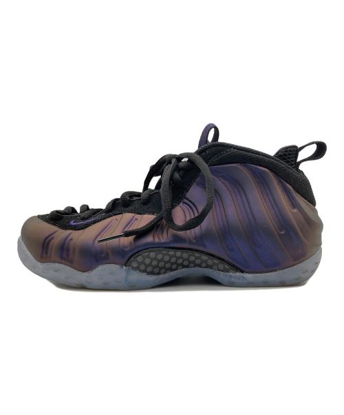 NIKE（ナイキ）NIKE (ナイキ) NIKE AIR FOAMPOSITE ONE ブラック×パープル サイズ:24の古着・服飾アイテム