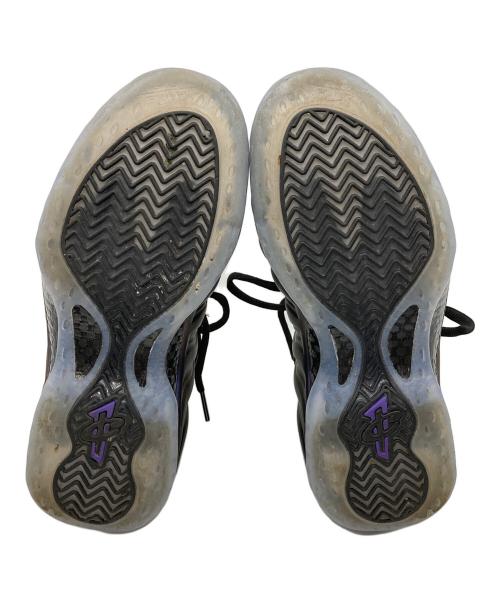 NIKE（ナイキ）NIKE (ナイキ) NIKE AIR FOAMPOSITE ONE ブラック×パープル サイズ:24の古着・服飾アイテム