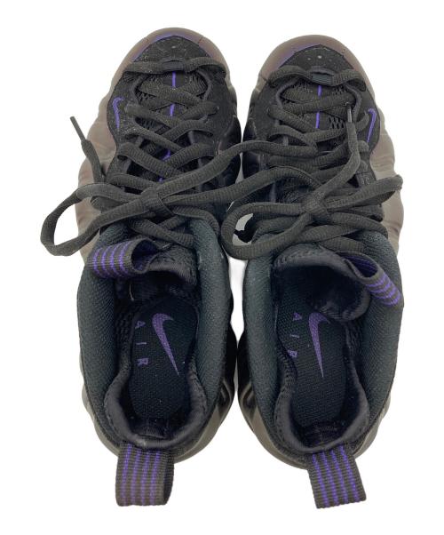 NIKE（ナイキ）NIKE (ナイキ) NIKE AIR FOAMPOSITE ONE ブラック×パープル サイズ:24の古着・服飾アイテム