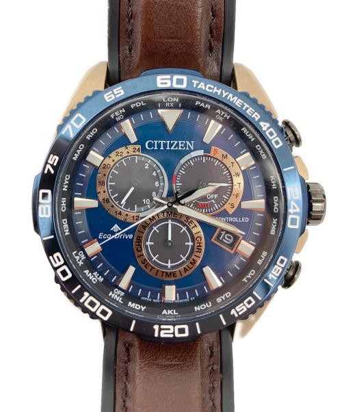 CITIZEN（シチズン）CITIZEN (シチズン) PROMASTER LAND CB5039-11L ブルーの古着・服飾アイテム