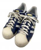 adidasアディダス）の古着「スーパースター」｜ネイビー