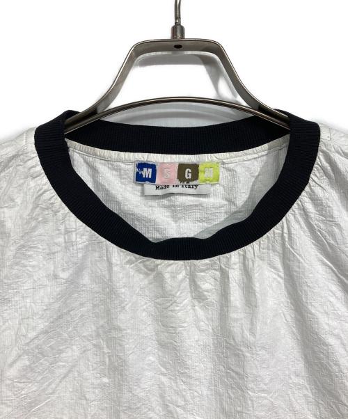 MSGM（エムエスジーエム）MSGM (エムエスジーエム) ポケットカットソー ホワイト サイズ:38の古着・服飾アイテム