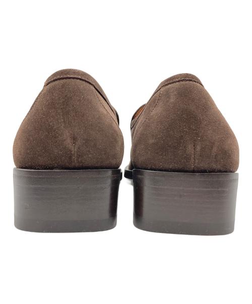 GUCCI（グッチ）GUCCI (グッチ) スウェードシューズ ブラウン サイズ:42の古着・服飾アイテム