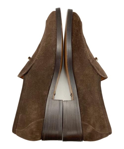 GUCCI（グッチ）GUCCI (グッチ) スウェードシューズ ブラウン サイズ:42の古着・服飾アイテム