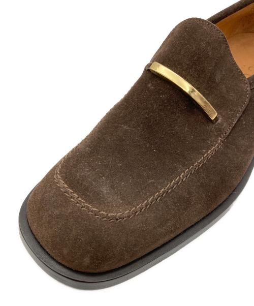 GUCCI（グッチ）GUCCI (グッチ) スウェードシューズ ブラウン サイズ:42の古着・服飾アイテム