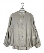 etre relieエトレリー）の古着「長袖ブラウス」｜グレー