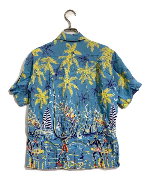 Sun Surf（サンサーフ）Sun Surf (サンサーフ) アロハシャツ ブルー サイズ:XSの古着・服飾アイテム