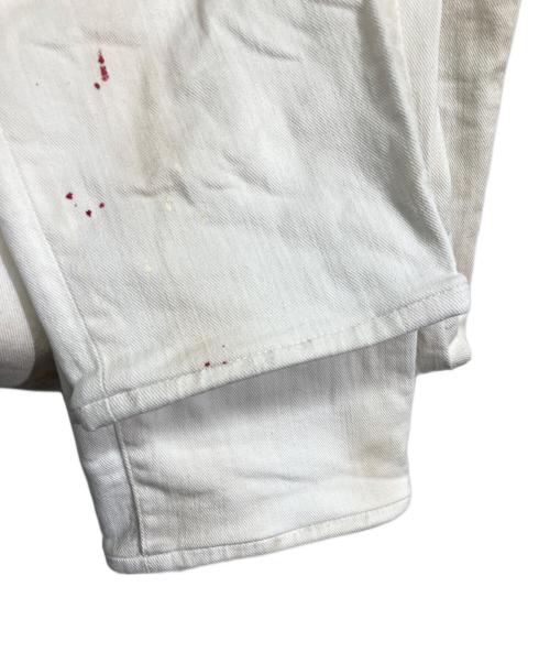 DSQUARED2（ディースクエアード）DSQUARED2 (ディースクエアード) スケータージーンズ ホワイト サイズ:50の古着・服飾アイテム