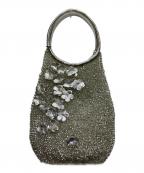 ANTEPRIMAアンテプリマ）の古着「フラワーモチーフワイヤーハンドバッグ」｜シルバー