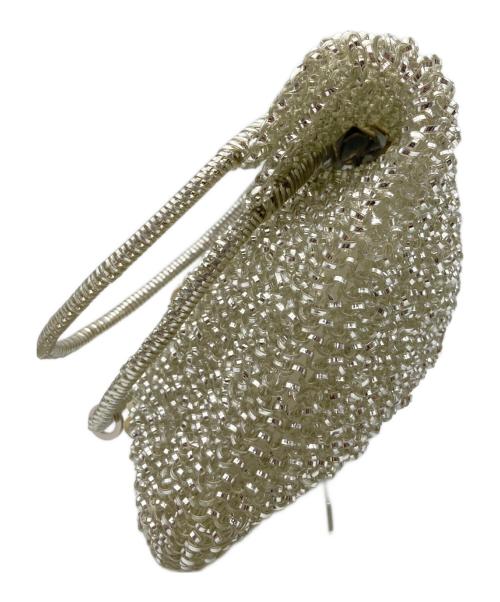 ANTEPRIMA（アンテプリマ）ANTEPRIMA (アンテプリマ) フラワーモチーフワイヤーハンドバッグ シルバーの古着・服飾アイテム