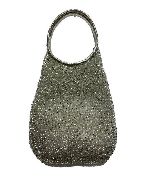 ANTEPRIMA（アンテプリマ）ANTEPRIMA (アンテプリマ) フラワーモチーフワイヤーハンドバッグ シルバーの古着・服飾アイテム