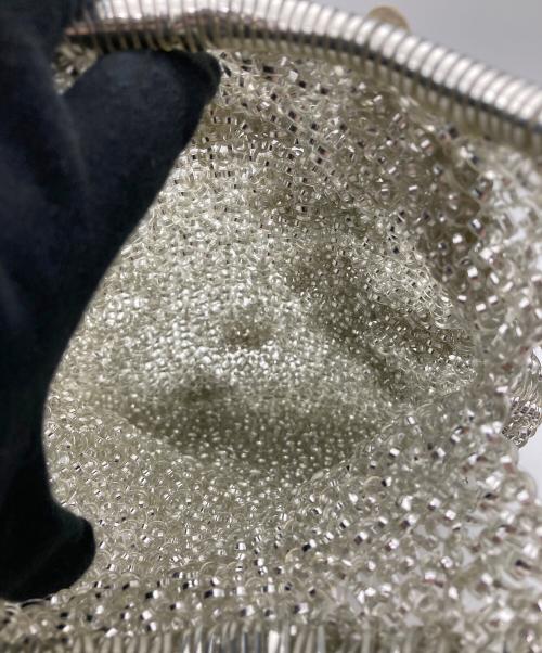 ANTEPRIMA（アンテプリマ）ANTEPRIMA (アンテプリマ) フラワーモチーフワイヤーハンドバッグ シルバーの古着・服飾アイテム