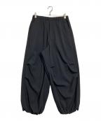 LAD MUSICIANラッドミュージシャン）の古着「STER SERGE OVER PANTS / BLACK」｜ブラック