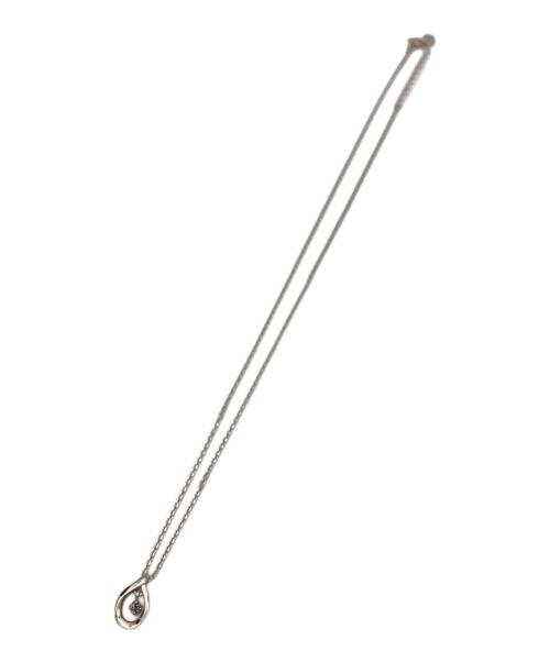 4℃（ヨンドシー）4℃ (ヨンドシー) 石付きネックレス シルバーの古着・服飾アイテム