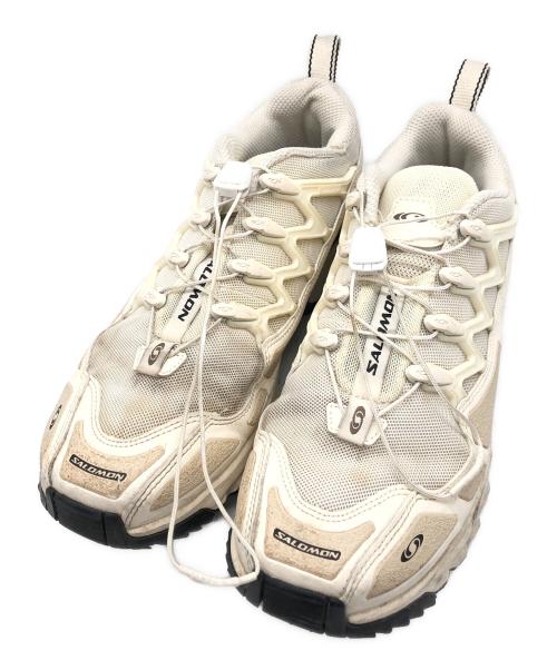 SALOMON（サロモン）SALOMON (サロモン) Acs + 'Cream Yellow' ホワイト サイズ:24.5cmの古着・服飾アイテム