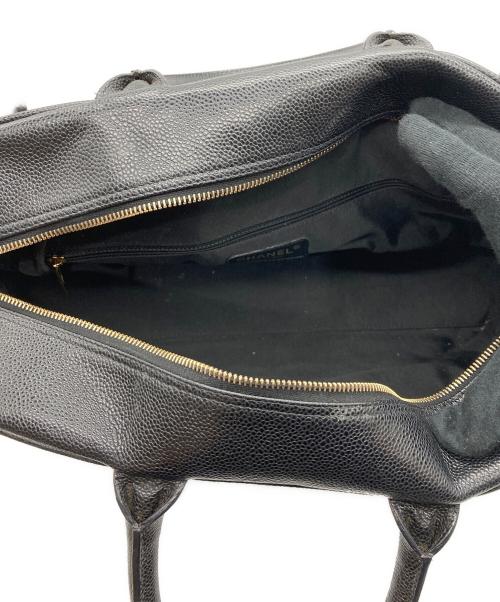 CHANEL（シャネル）CHANEL (シャネル) ボーリングバッグ ブラックの古着・服飾アイテム