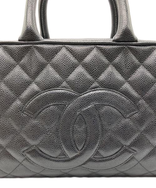 CHANEL（シャネル）CHANEL (シャネル) ボーリングバッグ ブラックの古着・服飾アイテム