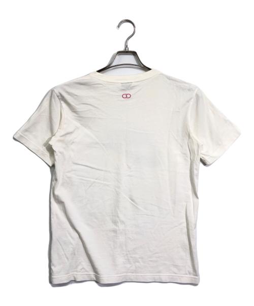NIKE（ナイキ）NIKE (ナイキ) FRAGMENT DESIGN (フラグメントデザイン) NOISE TEE ホワイト サイズ:XSの古着・服飾アイテム
