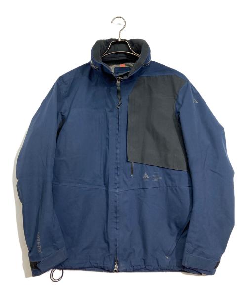 NIKE ACG（ナイキエーシージー）NIKE ACG (ナイキエーシージー) 2in1ゴアテックス システム ジャケット ネイビー サイズ:Lの古着・服飾アイテム