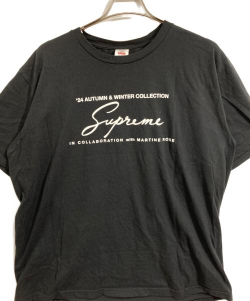 SUPREME（シュプリーム）Supreme (シュプリーム) Martin rose (マーティンローズ) MARTINE ROSE TEE ブラック サイズ:XLの古着・服飾アイテム