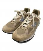 NEW BALANCE×KITHニューバランス×キス）の古着「990V2ローカットスニーカー」｜ベージュ