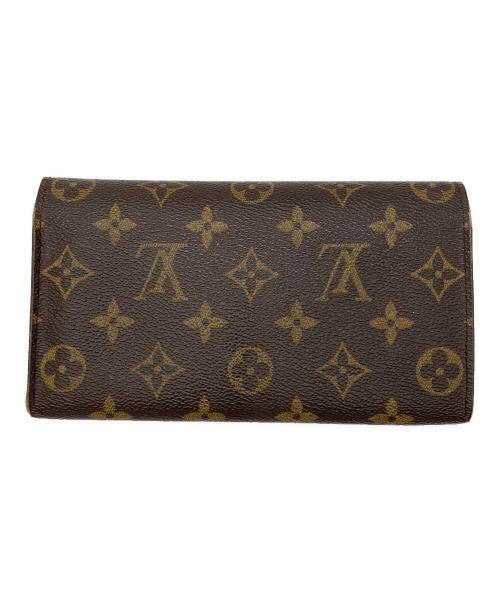 LOUIS VUITTON（ルイ ヴィトン）LOUIS VUITTON (ルイ ヴィトン) フラップウォレット ブラウンの古着・服飾アイテム